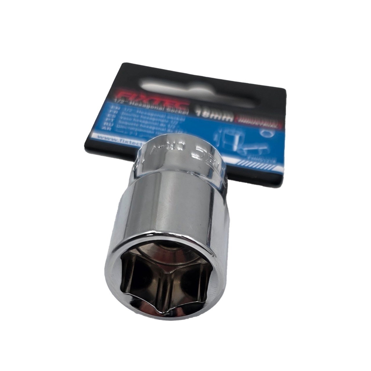 Cap tubular de impact 18 mm, FIXTEC, mandrina 1/2 - 1 | YEO