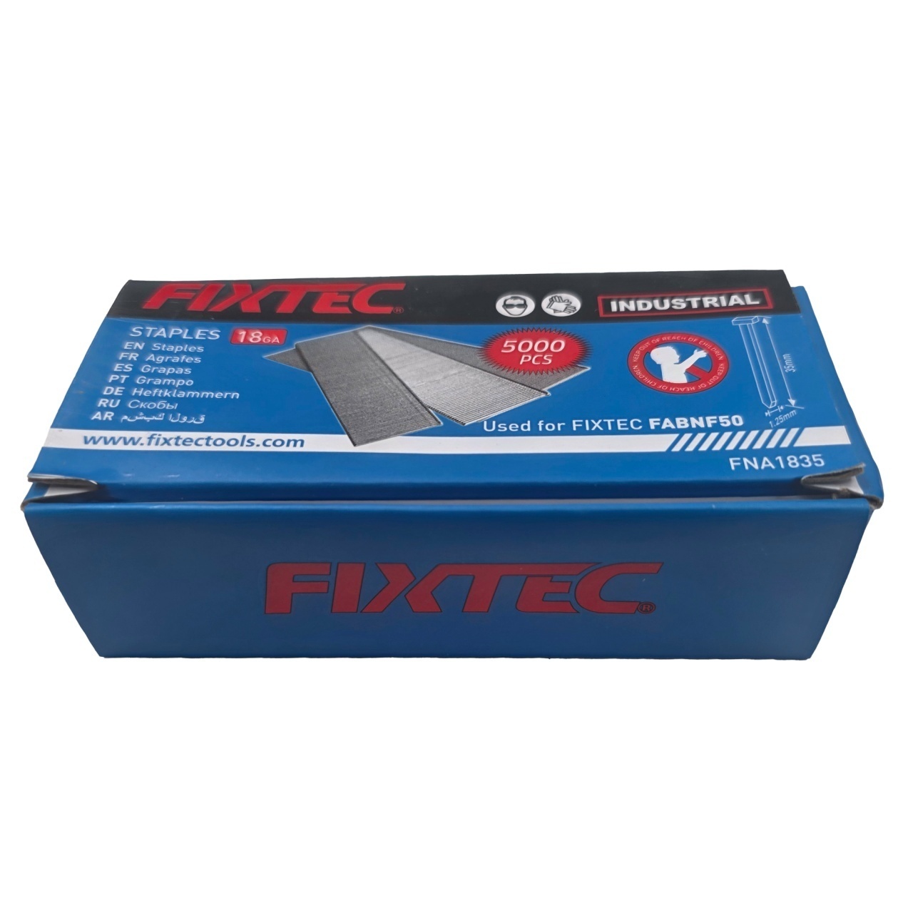 Capse pentru Pistol cu Aer Comprimat FIXTEC GA‑18 1.25×1.0×35 mm, 5000 buc - 2 | YEO