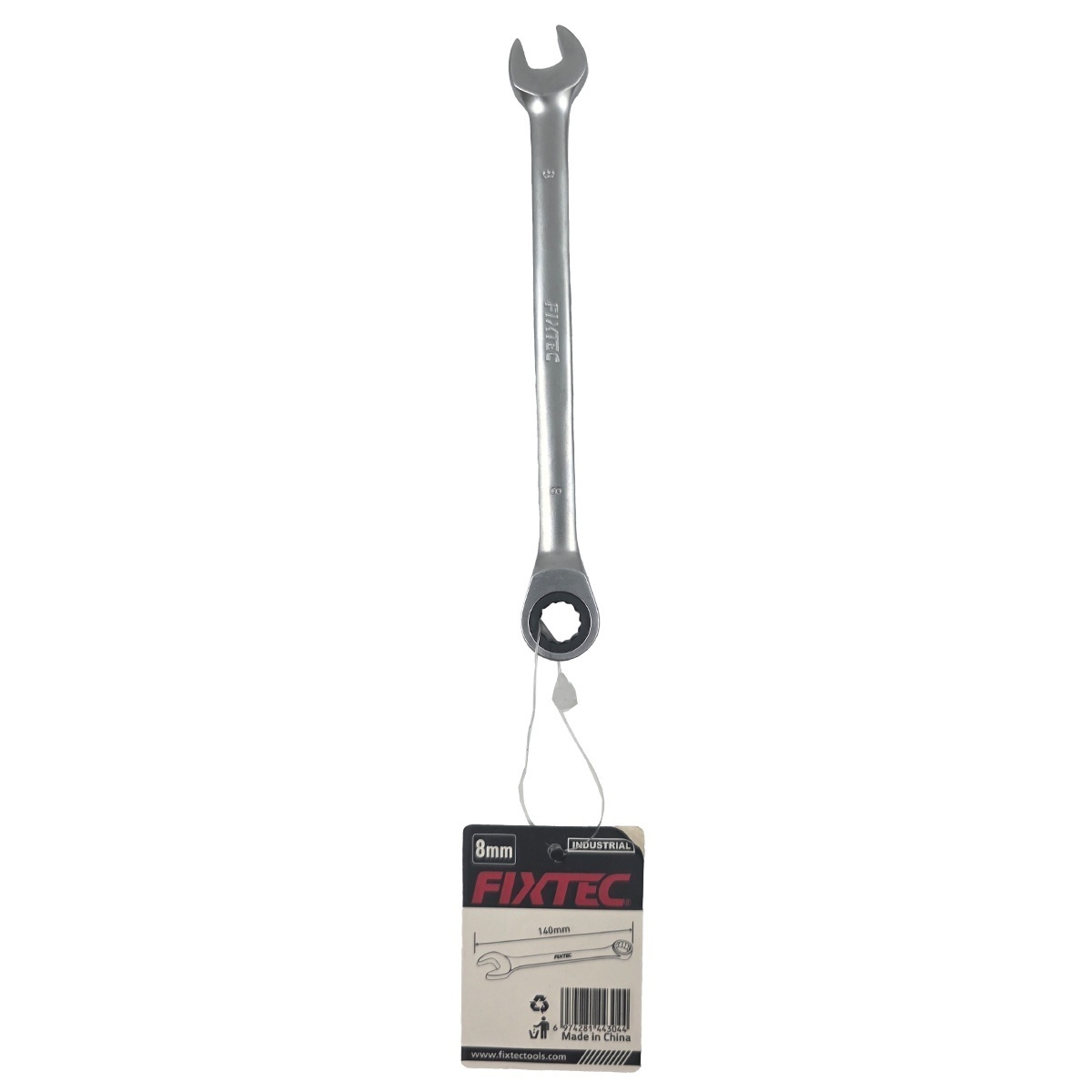 Cheie inelara cu clichet pivotant FIXTEC 8 mm, 72 dinti - 1 | YEO