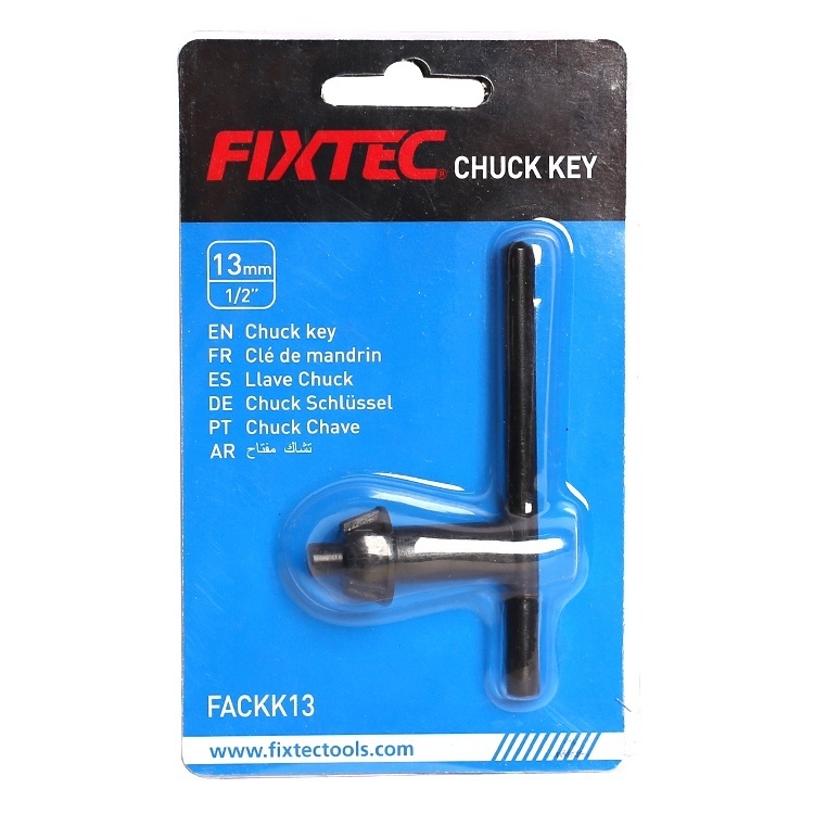 Cheie pentru mandrina FIXTEC 13mm cu sistem de blocare