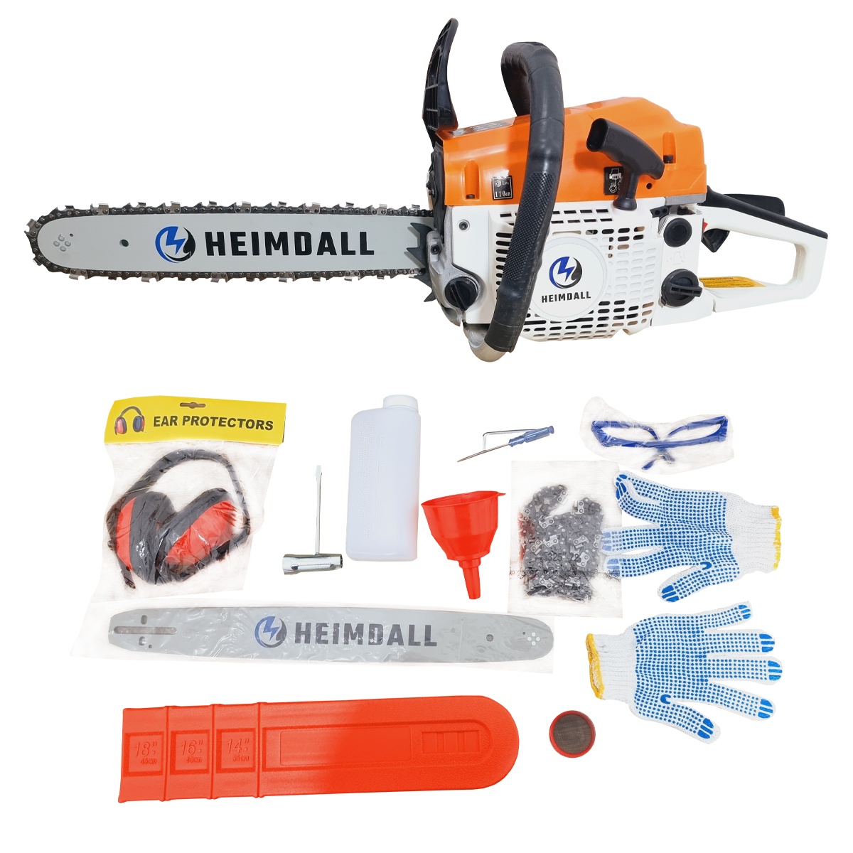 Drujba HEIMDALL FOREST 4500, motor benzina, putere 1.7Kw, Accesorii Diverse