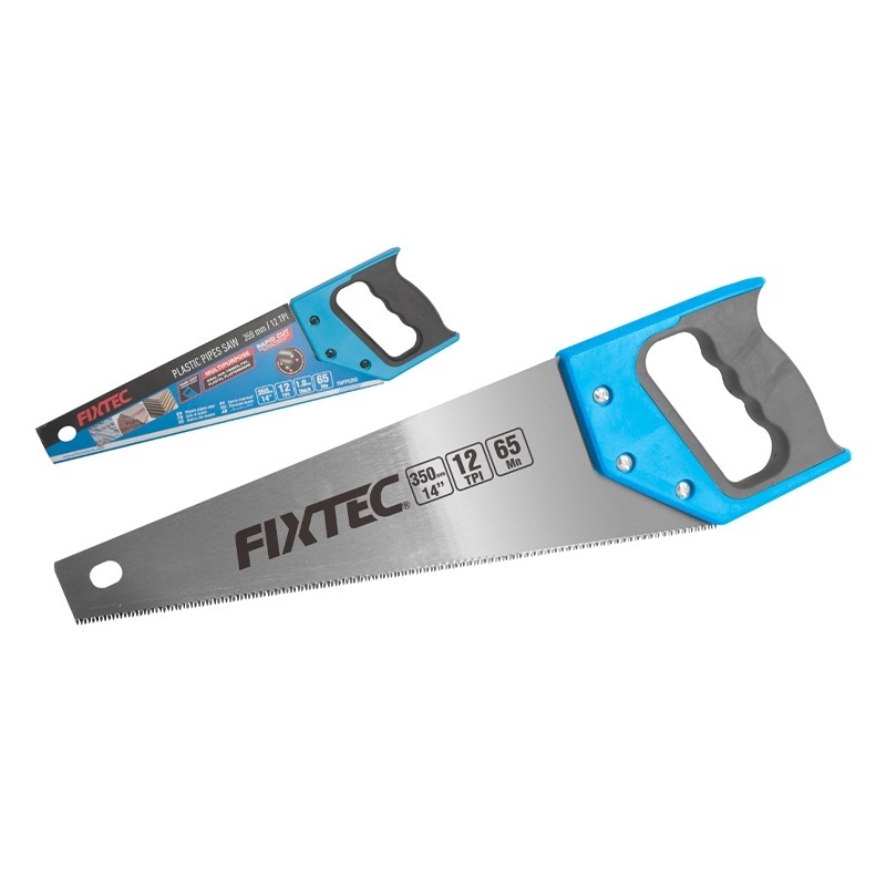 Fierastrau de mana FIXTEC 350 mm cu 12 dinti pe inch pentru lemn si tevi - 2 | YEO