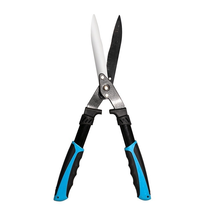 Foarfeca pentru gard viu FIXTEC 52cm, lama din otel carbon, manere cu prindere cauciucata