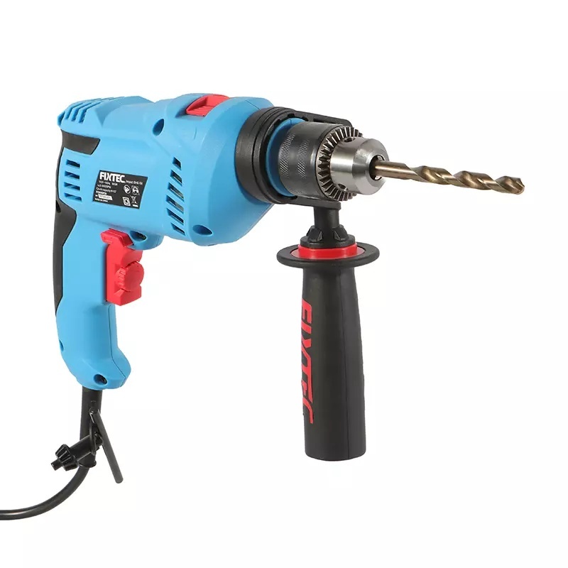 Masina de gaurit cu percutie FIXTEC 600W si maner lateral - 1 | YEO