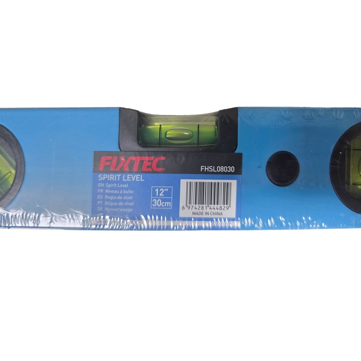 Nivela FIXTEC din aluminiu 30 cm cu bula - 4 | YEO