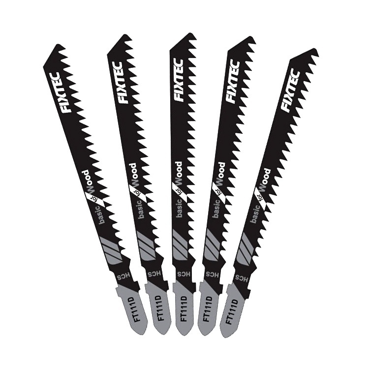 Pachet 5 lame FIXTEC FJSB100501K pentru ferestrau cu prindere T
