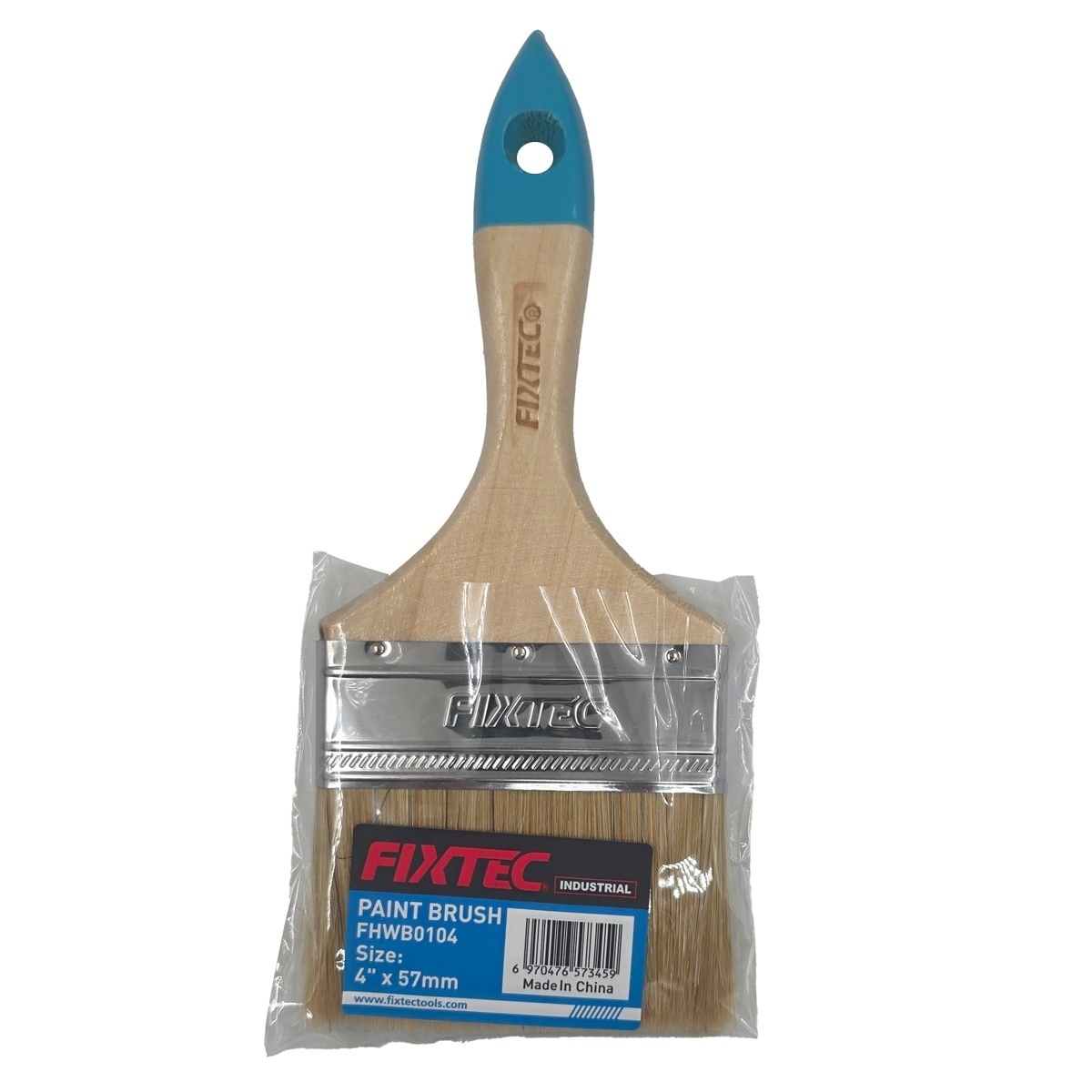 Pensula de pictat FIXTEC cu maner din lemn 4