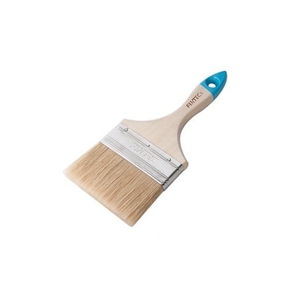 Pensula pentru zugravit FIXTEC cu maner din lemn 5