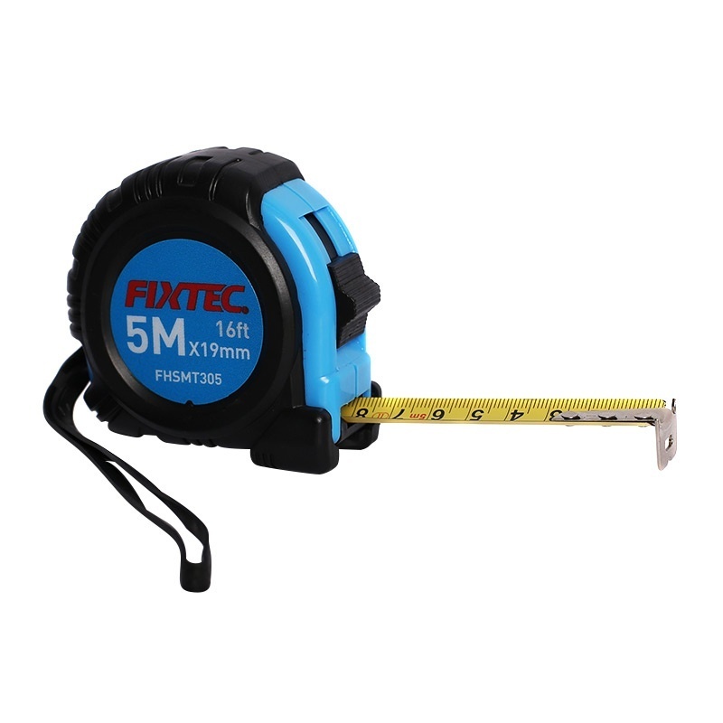 Ruleta FIXTEC autolock, 10 m x 25 mm, banda metalica - 3 | YEO