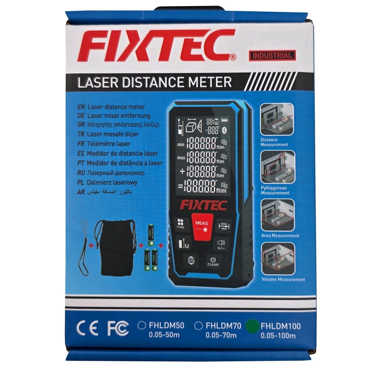 Telemetru cu Laser Verde FIXTEC - 1 | YEO