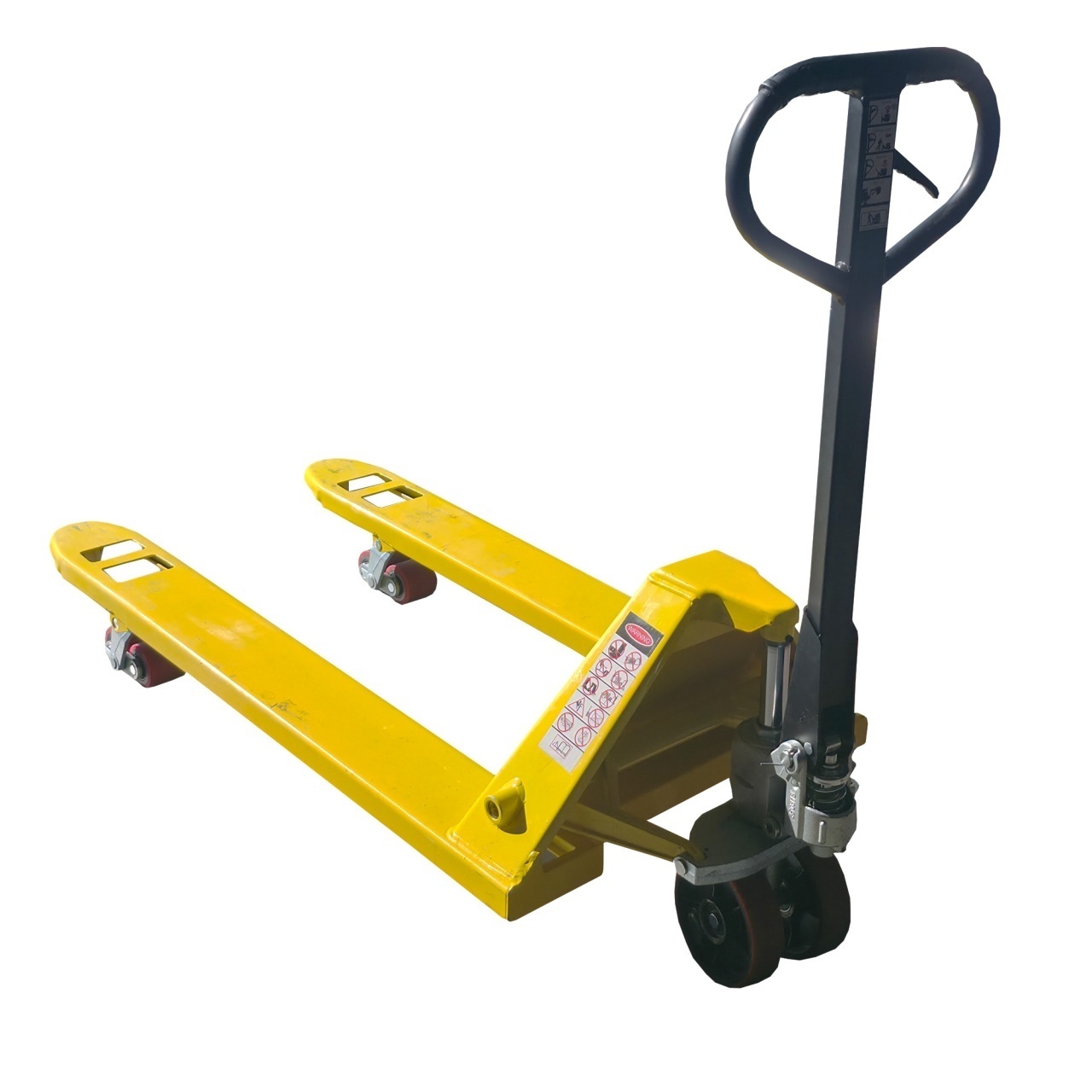 Transpalet manual/ Liza 3 tone, roti din poliuretan, furci 121 cm - 2 | YEO
