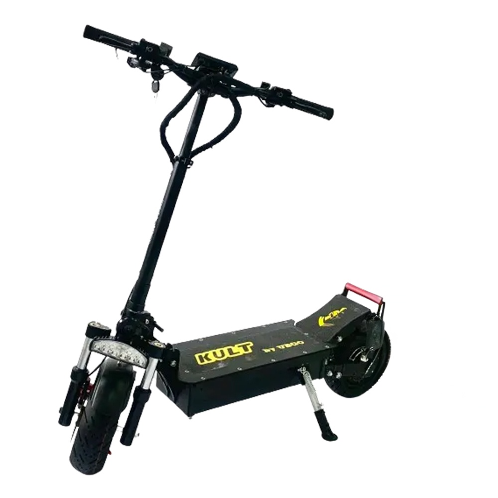Trotineta electrica KULT UBGO III, motor 1000W, baterie 48V/24Ah, autonomie 70-100km, viteza 60km/h, roti 10inch, negru