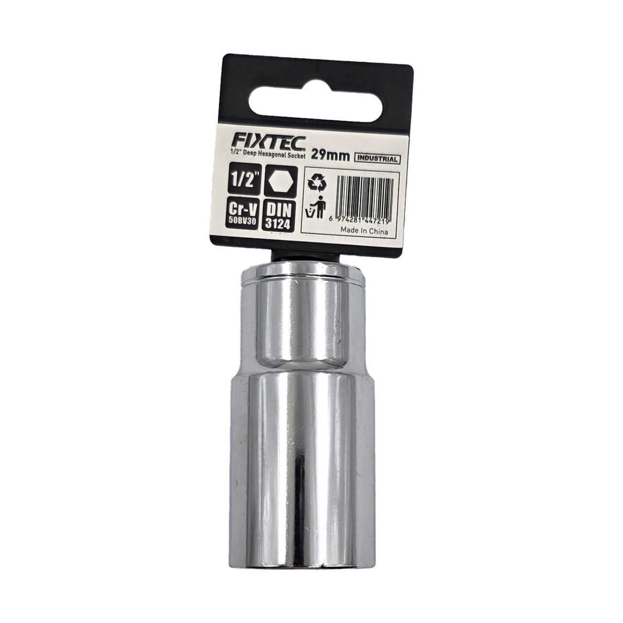 Tubulara impact 29 mm, FIXTEC, montare 1/2 - 1 | YEO