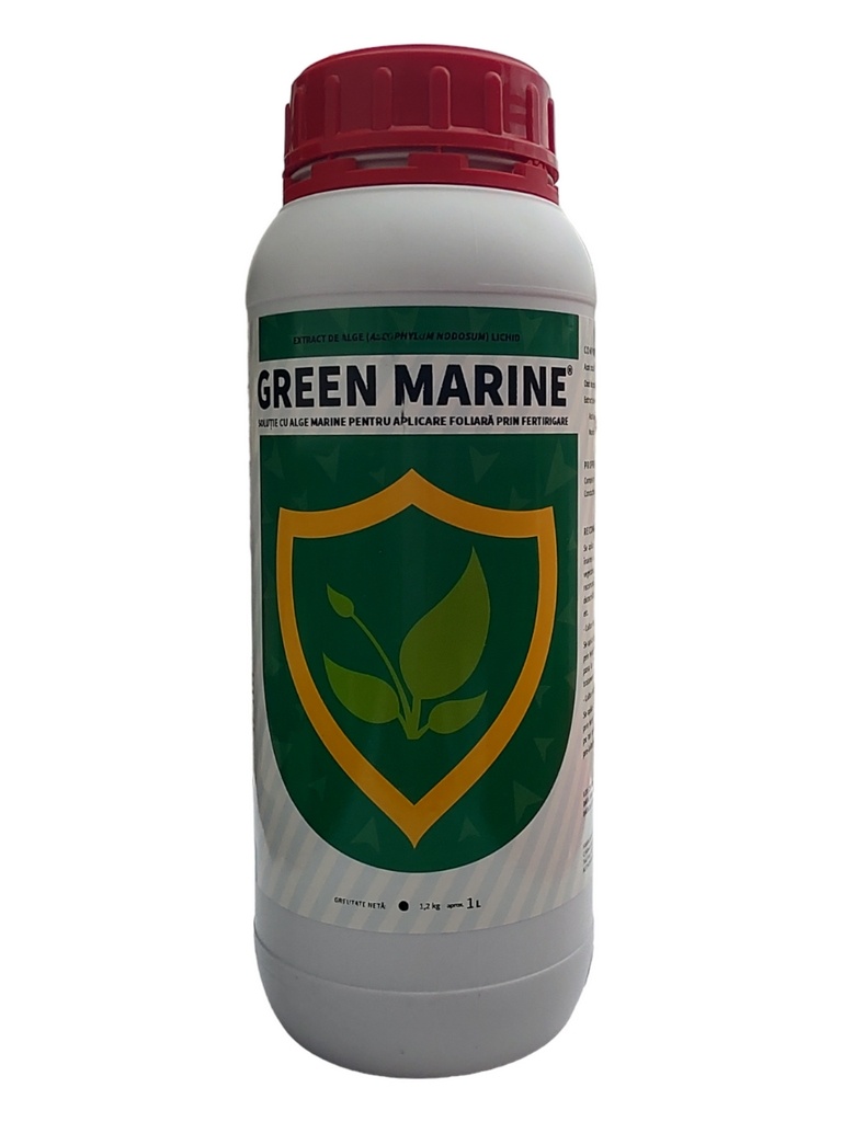 Alge Marine Lichid - Creștere Producție - GREEN MARINE 1L
