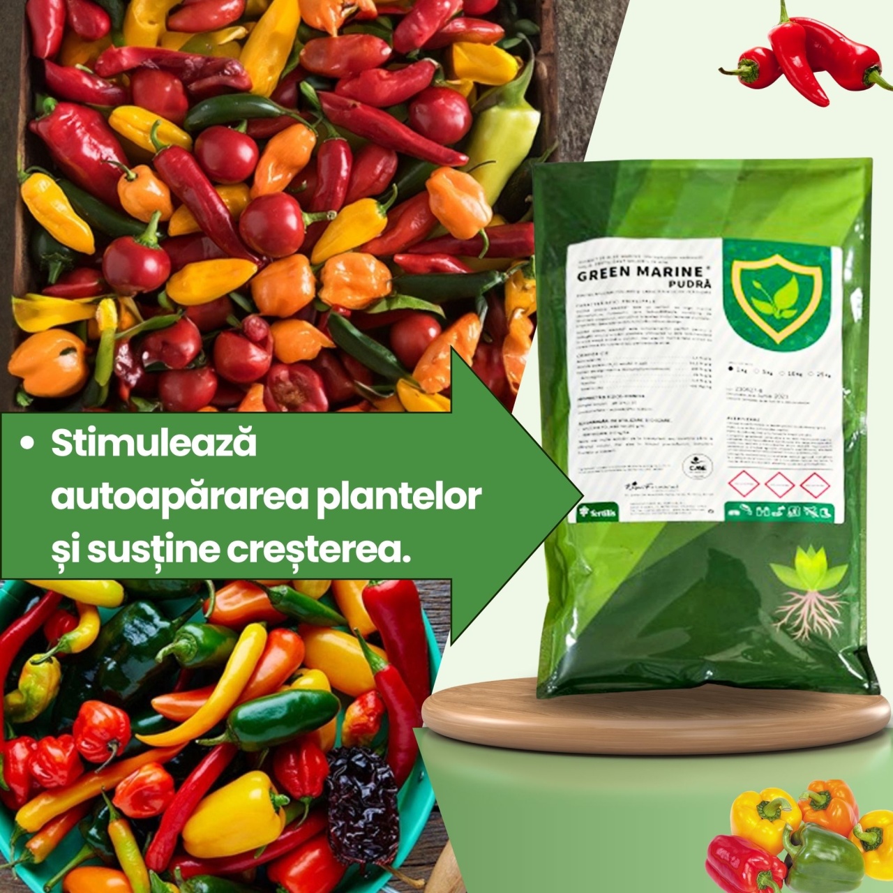 BIOPACK Stadiu 3 ARDEI – Dezvoltare Fruct si Corectare Carente - 3 | YEO