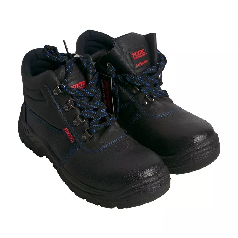 Bocanci de lucru FIXTEC, piele naturala, varf metalic