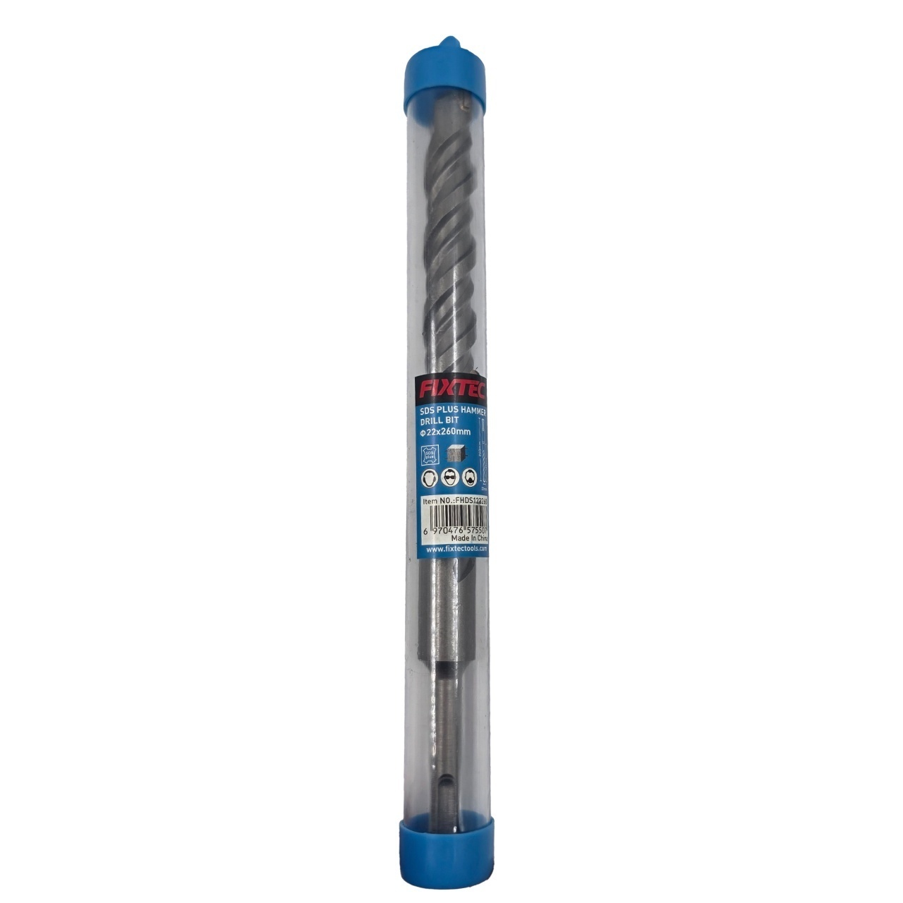 Burghiu profesional FIXTEC SDS‑Plus 22 mm x 260 mm - 2 | YEO