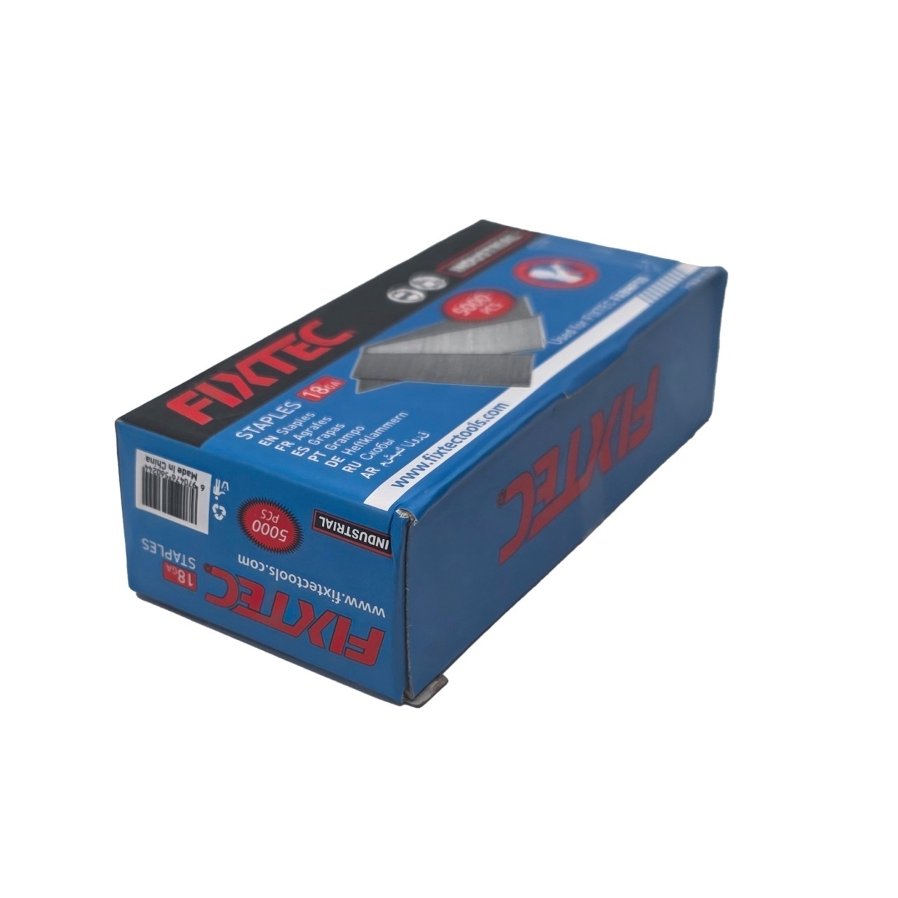 Capse pentru Pistol cu Aer Comprimat FIXTEC GA‑18 1.25×1.0×30 mm, 5000 bucati - 2 | YEO