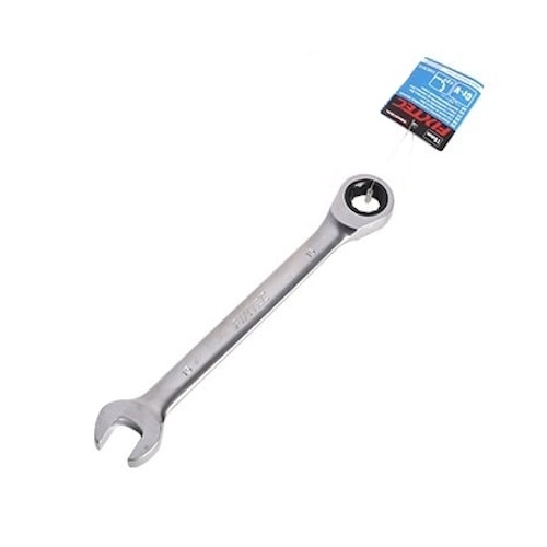 Cheie deschisa cu clichet si cap flexibil FIXTEC 18 mm 72 dinti