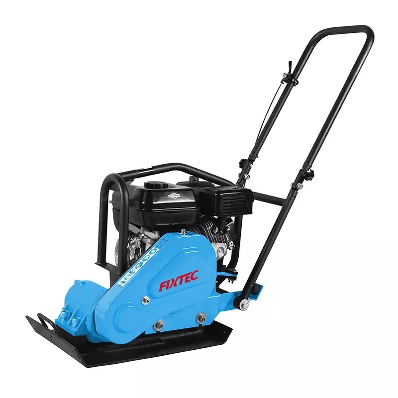 Compactor cu placa FIXTEC cu motor pe benzina 6.5hp, cu senzor pentru ulei