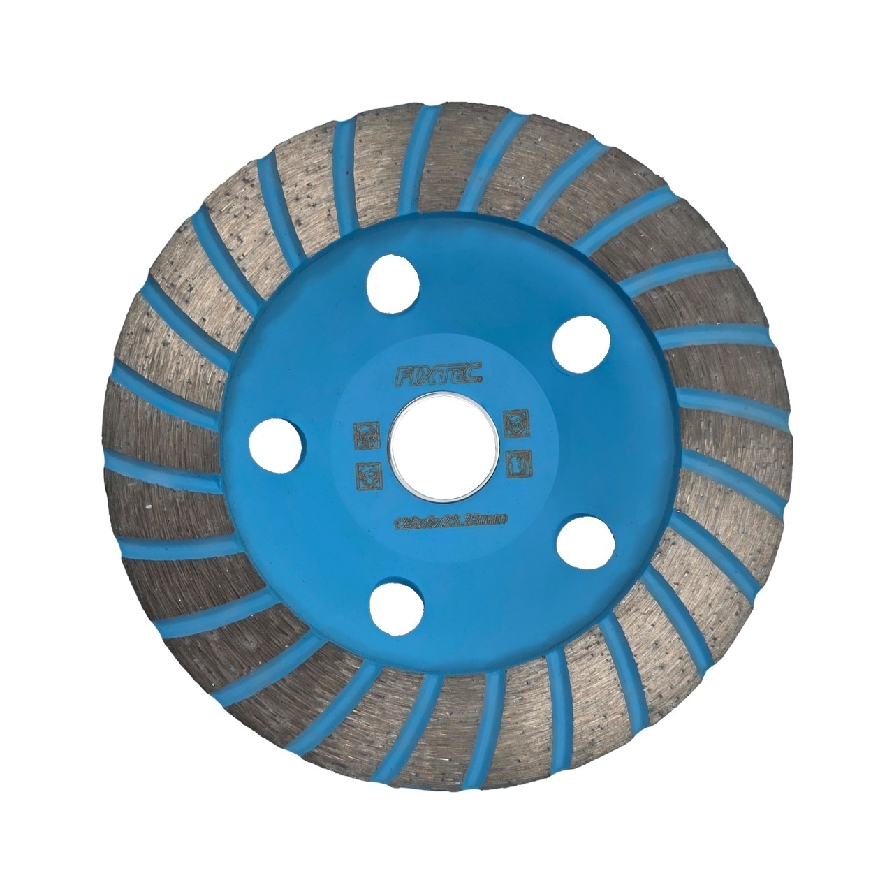 Disc diamantat pentru slefuire continua FIXTEC 125x22.23mm 5mm