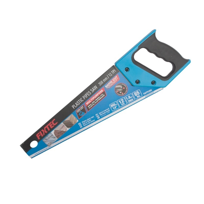 Fierastrau de mana FIXTEC 350 mm cu 12 dinti pe inch pentru lemn si tevi - 3 | YEO