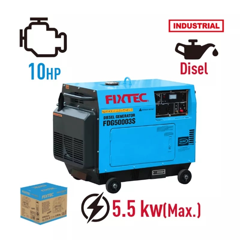 Generator diesel 5000W cu pornire electrica - 1 | YEO