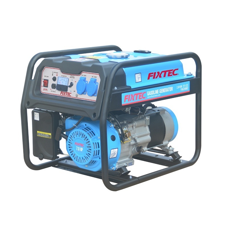 Generator industrial pe benzina FIXTEC 2.8kW, pornire manuala - 1 | YEO