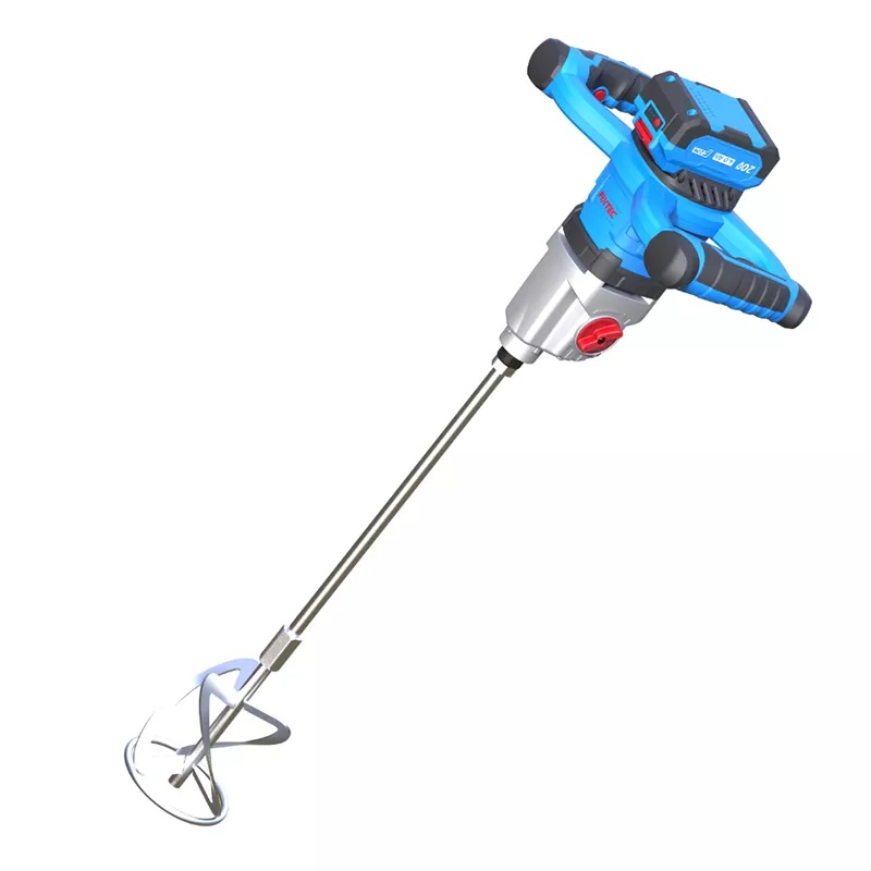 Mixer fara fir FIXTEC 20V – Brushless, 80L, 120mm, soft start si protectie la suprasarcina
