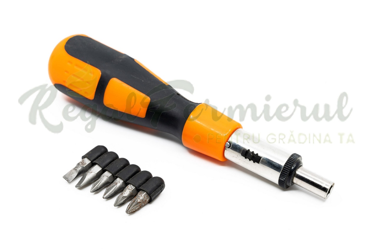 Surubelnita cu 6 capete interschimbabile, cod s-11