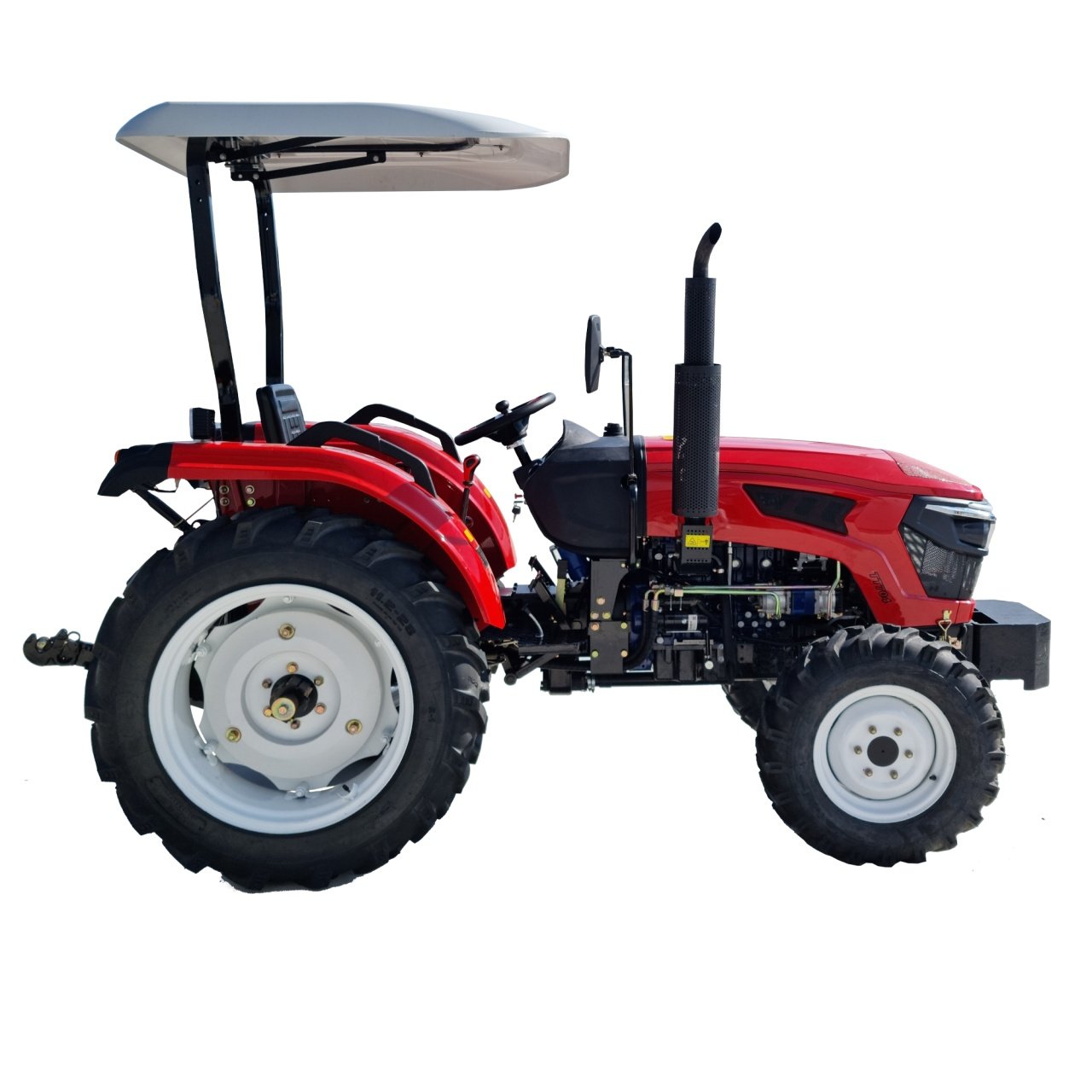 Tractor Heimdall 70CP 4×4, rosu cu semicabina - 2 | YEO