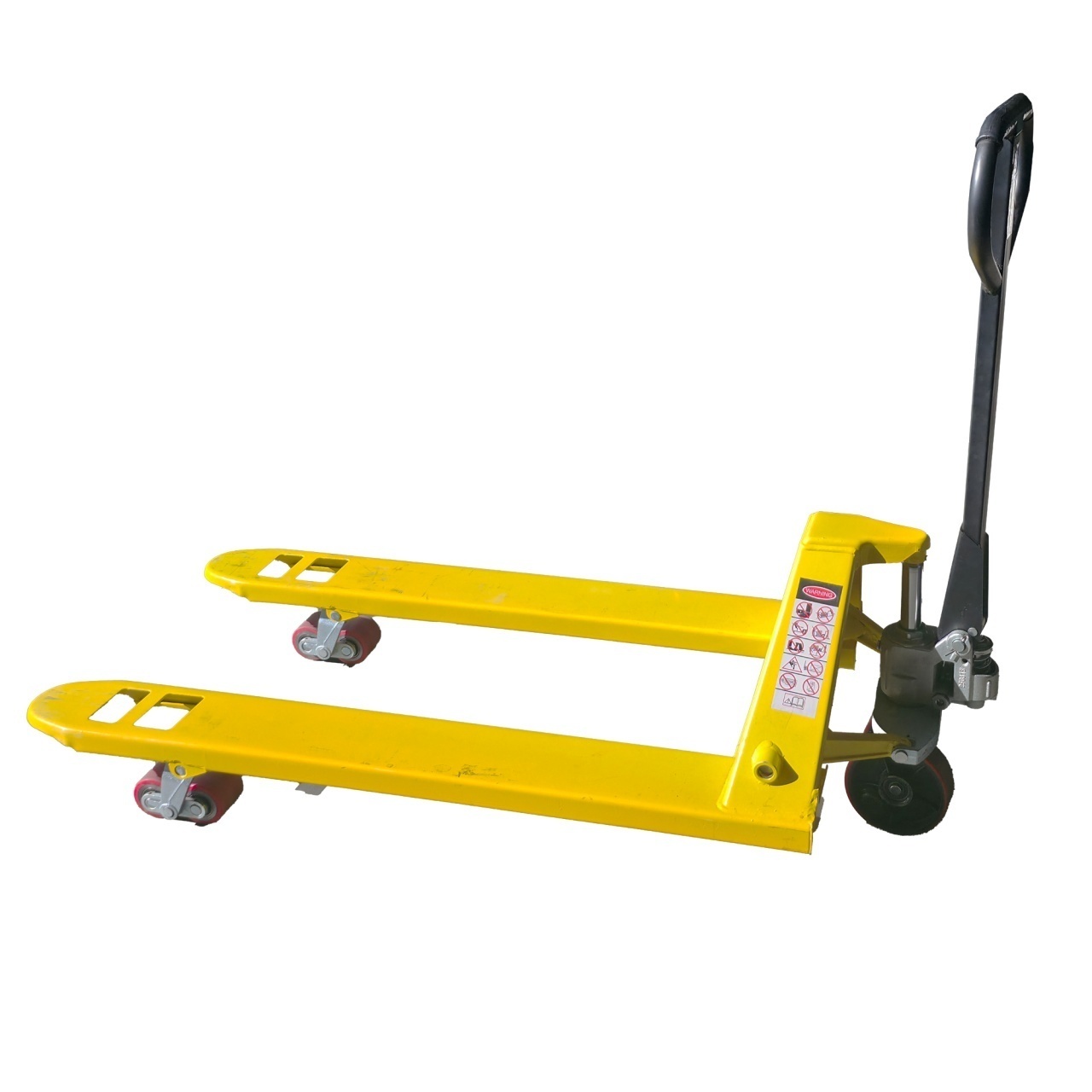 Transpalet manual/ Liza 3 tone, roti din poliuretan, furci 121 cm - 3 | YEO