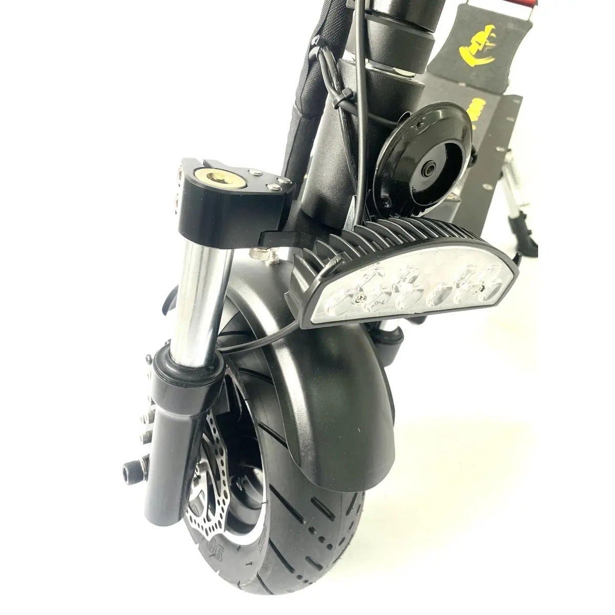 Trotineta electrica KULT UBGO III, motor 1000W, baterie 48V/24Ah, autonomie 70-100km, viteza 60km/h, roti 10inch, negru - 3 | YEO