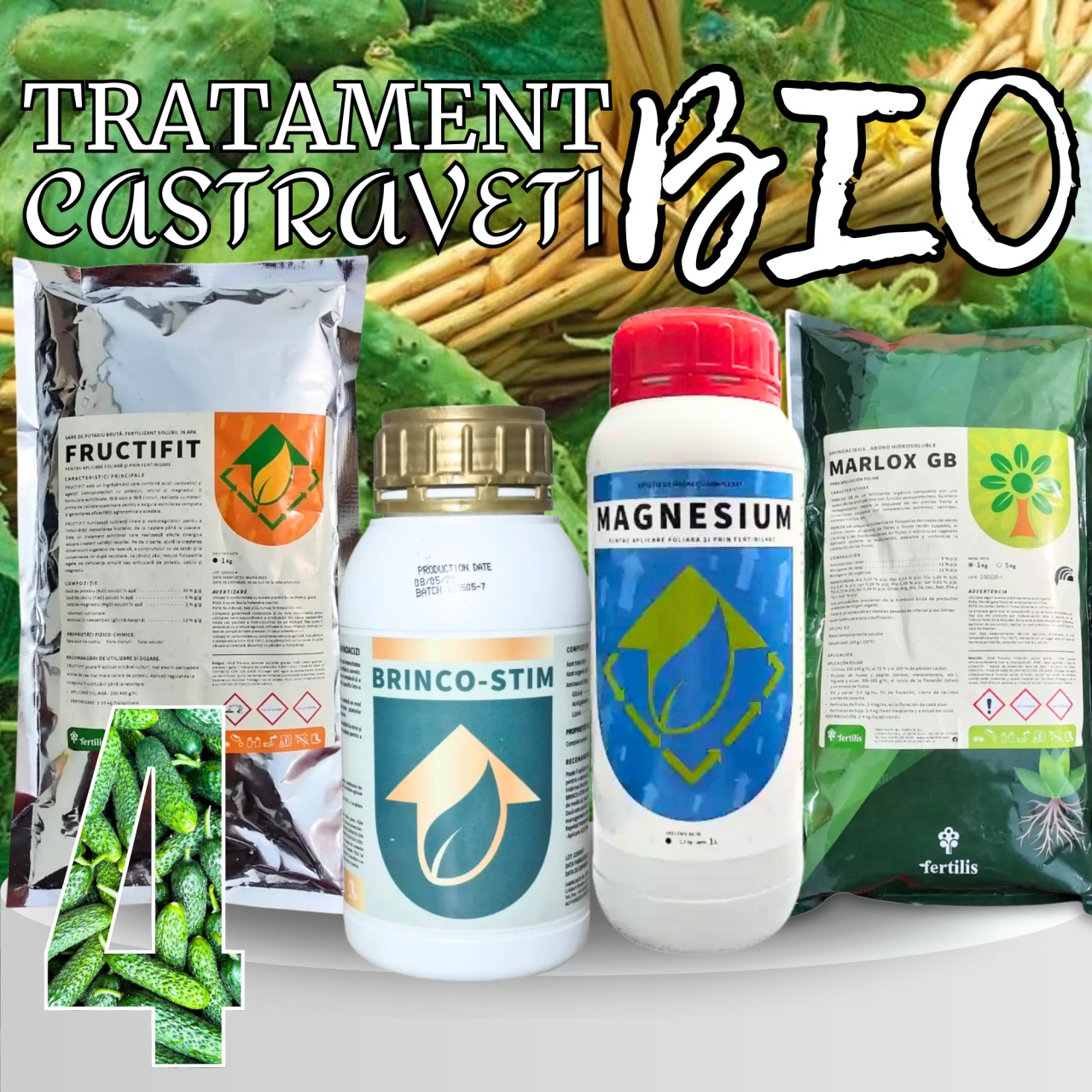 BIOPACK Stadiu 4 CASTRAVETI – Fructificare si Crestere Sanatoasa