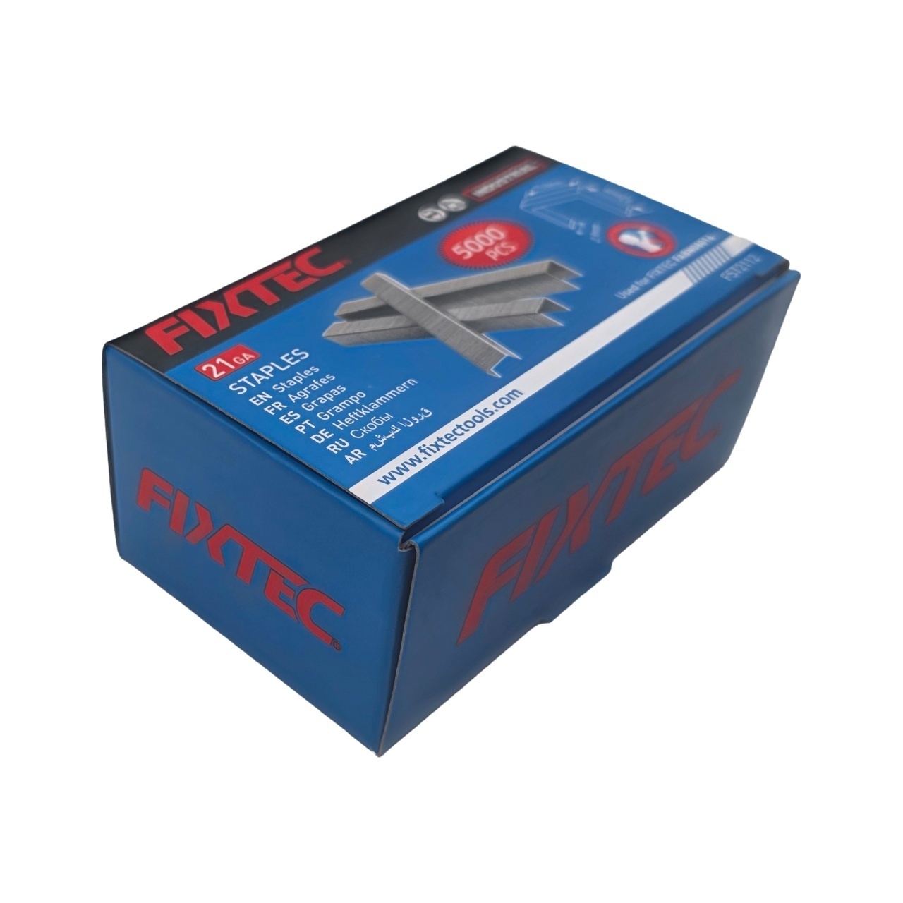 Capse Grapa FIXTEC GA‑21, 12.8x12 mm, set 5000 bucati - 3 | YEO