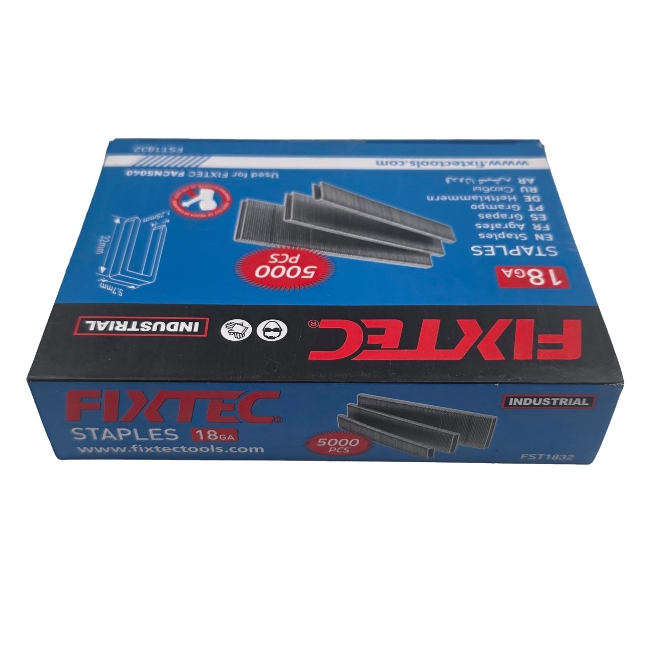 Capse Grapa FIXTEC GA-18, 5.7 x 32 mm, set 5000 buc - 3 | YEO