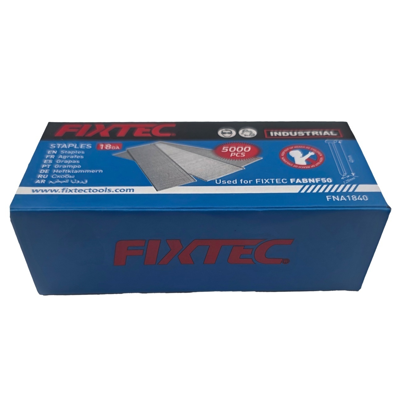 Capsule tip cuie FIXTEC 1.25×1.0×40 mm, set 5000 bucati - 1 | YEO