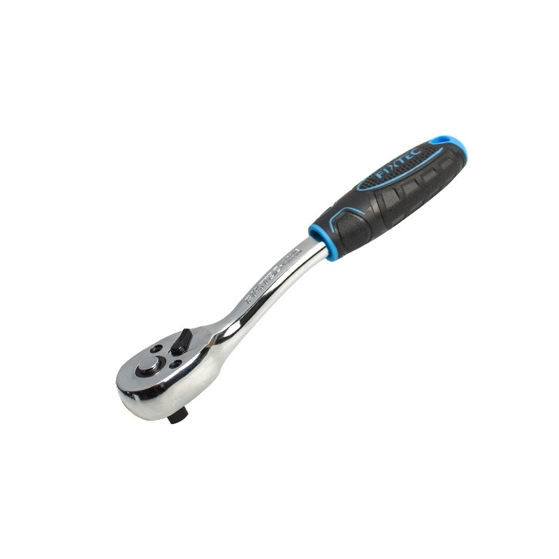 Clichet manual 1/4″ FIXTEC cu 72 de dinti si maner ergonomic