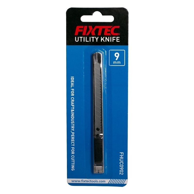 Cutit utilitar FIXTEC 9mm din otel inox - 4 | YEO