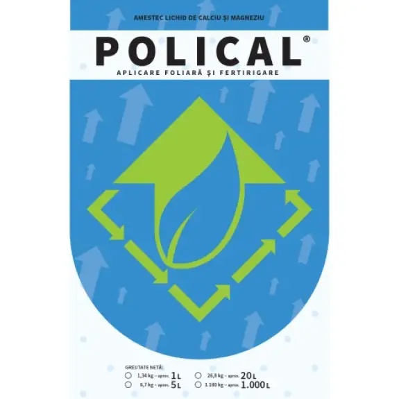 Ingrasamant Polical, amestec lichid de calciu și magneziu 1L - 1 | YEO