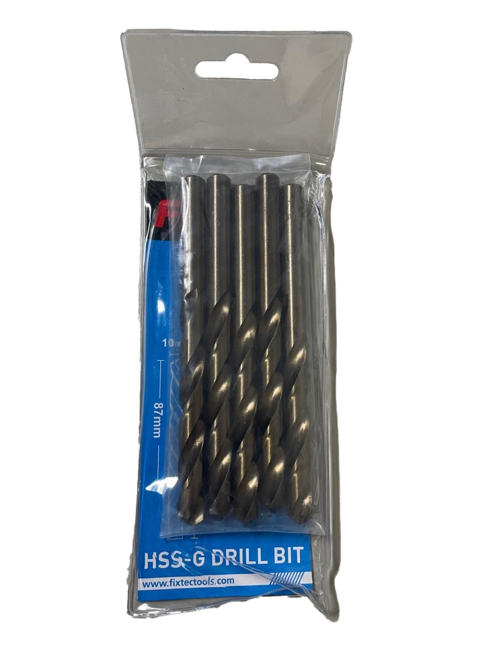 Pachet 5 Burghie HSS-G pentru Metal 10,5 mm, 133 mm, FIXTEC