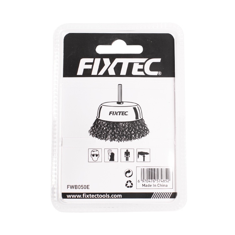 Perie rotativa FIXTEC 25 mm cu ax de 6,35 mm - 2 | YEO
