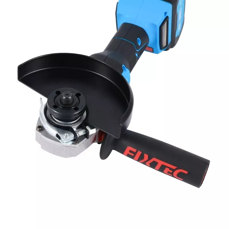 Set slefuitor unghiular FIXTEC 20V fara cablu, motor fara perii, 2x4.0Ah, 6 trepte viteza - 2 | YEO