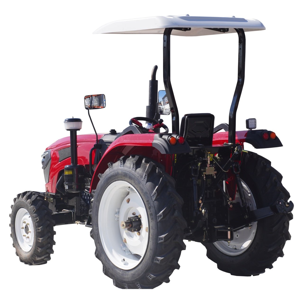 Tractor Heimdall 70CP 4×4, rosu cu semicabina - 3 | YEO