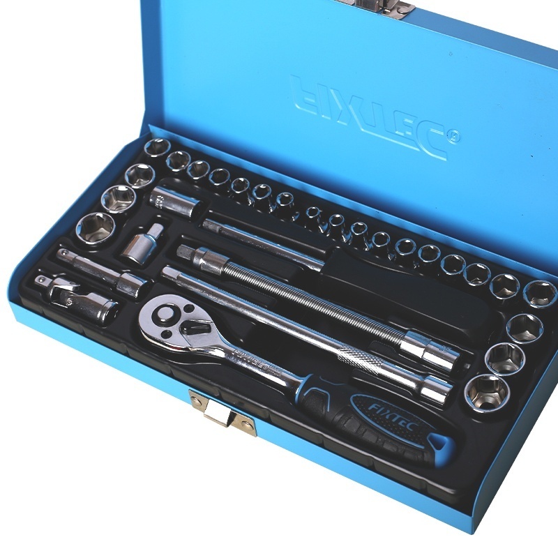Trusa tubulare FIXTEC 31 de bucati 1/4