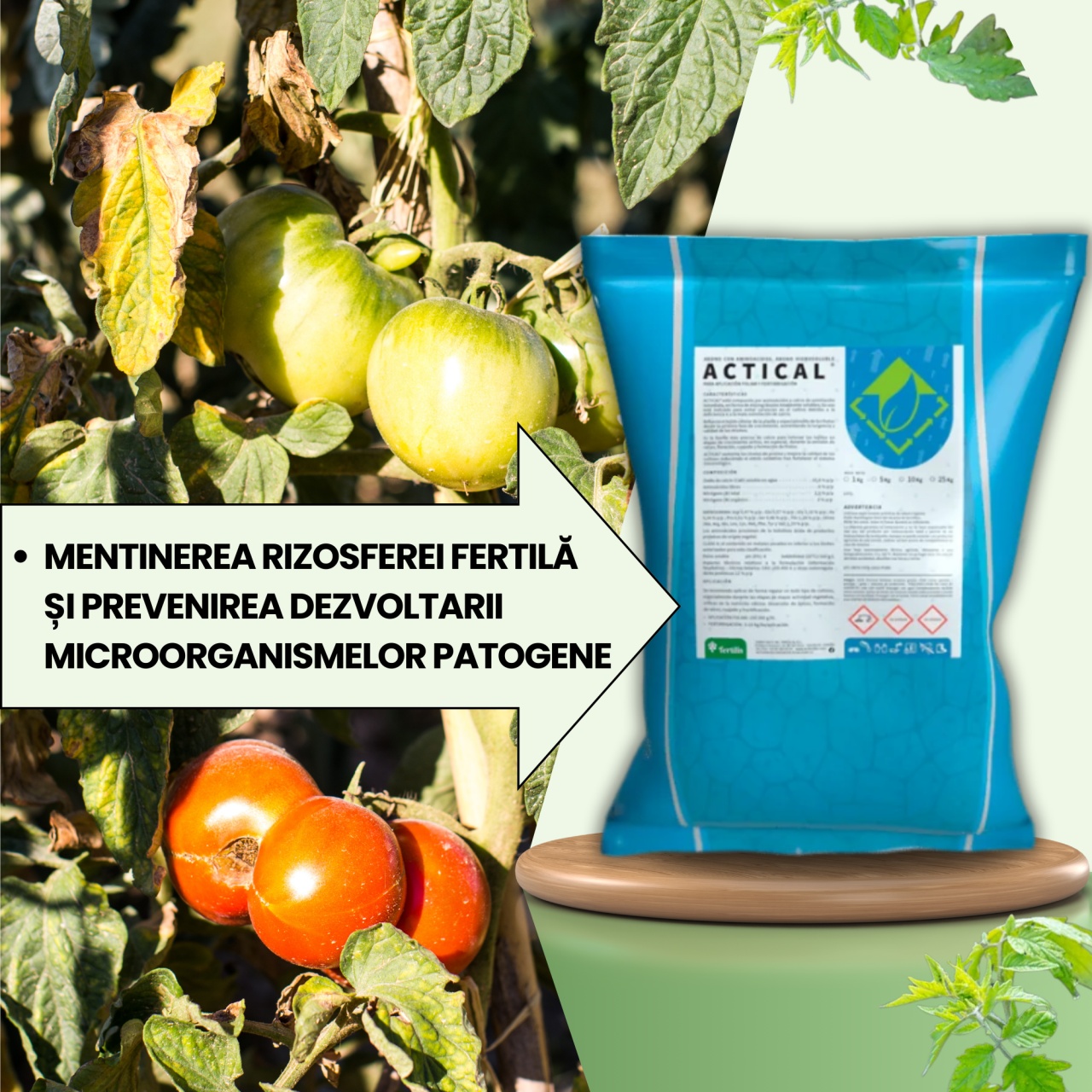 BIOPACK Stadiu 4 TOMATE - Accelerare Crestere si Colorare Fruct - 2 | YEO