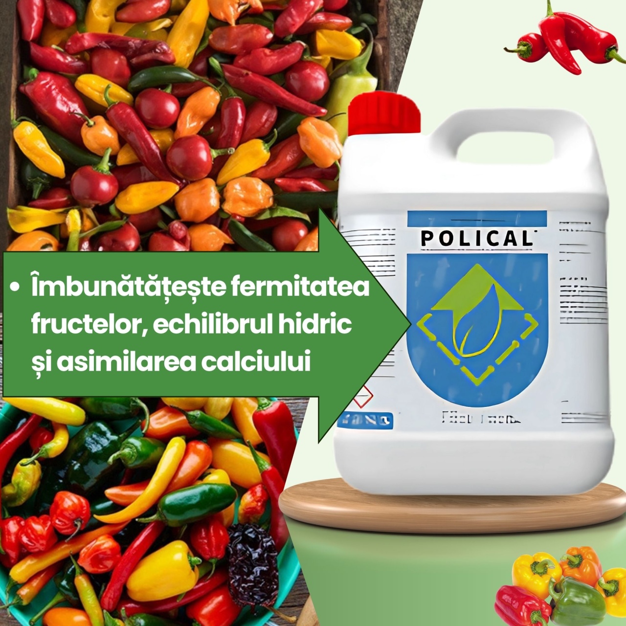 Biopack Stadiu 6 Ardei – Coacere, Dimensiune si Calitate - 3 | YEO