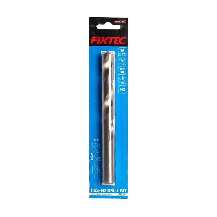Burghiu HSS M2 pentru metal FIXTEC 6 mm x 93 mm precizie avansata - 3 | YEO