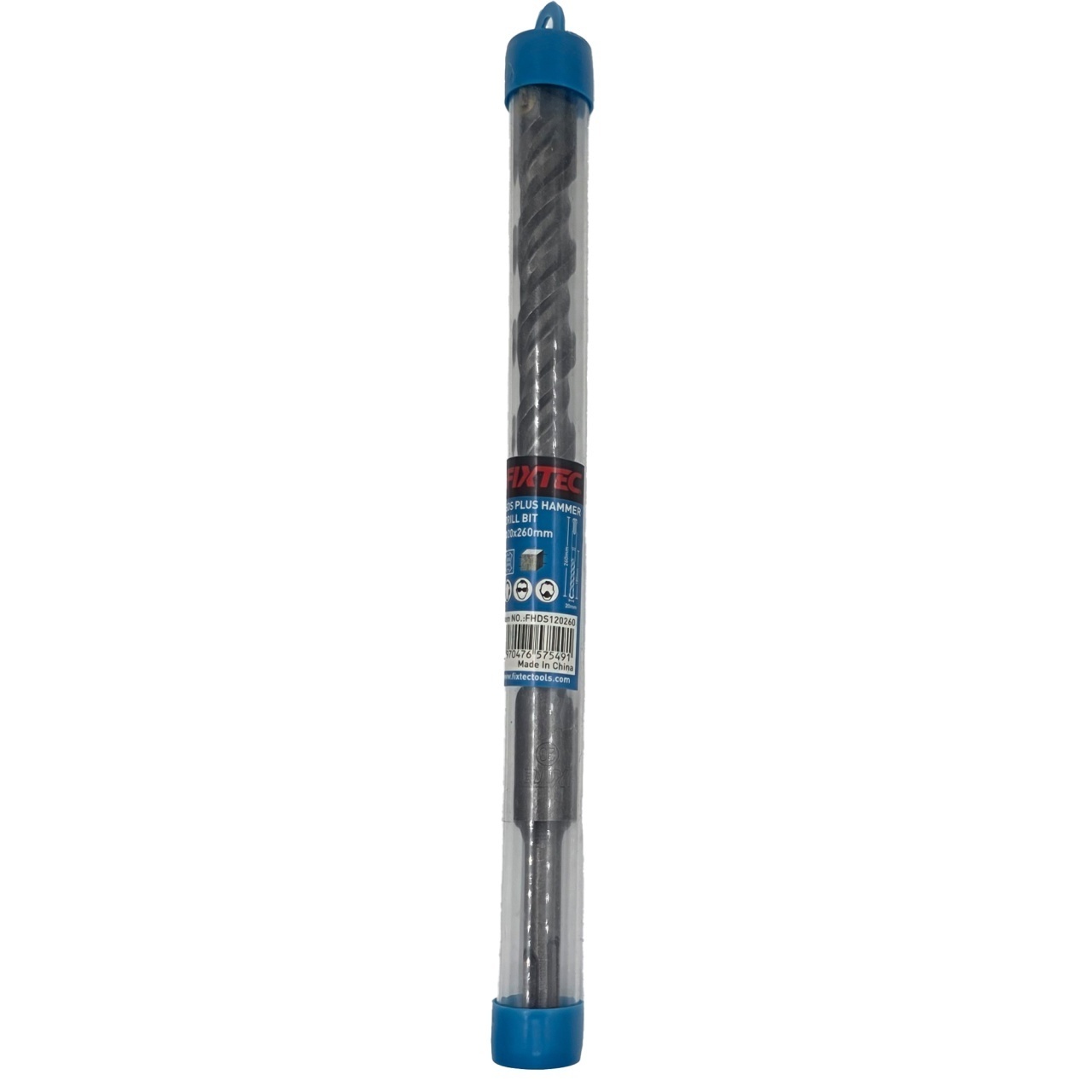 Burghiu profesional SDS-Plus 20 mm x 260 mm FIXTEC - 1 | YEO