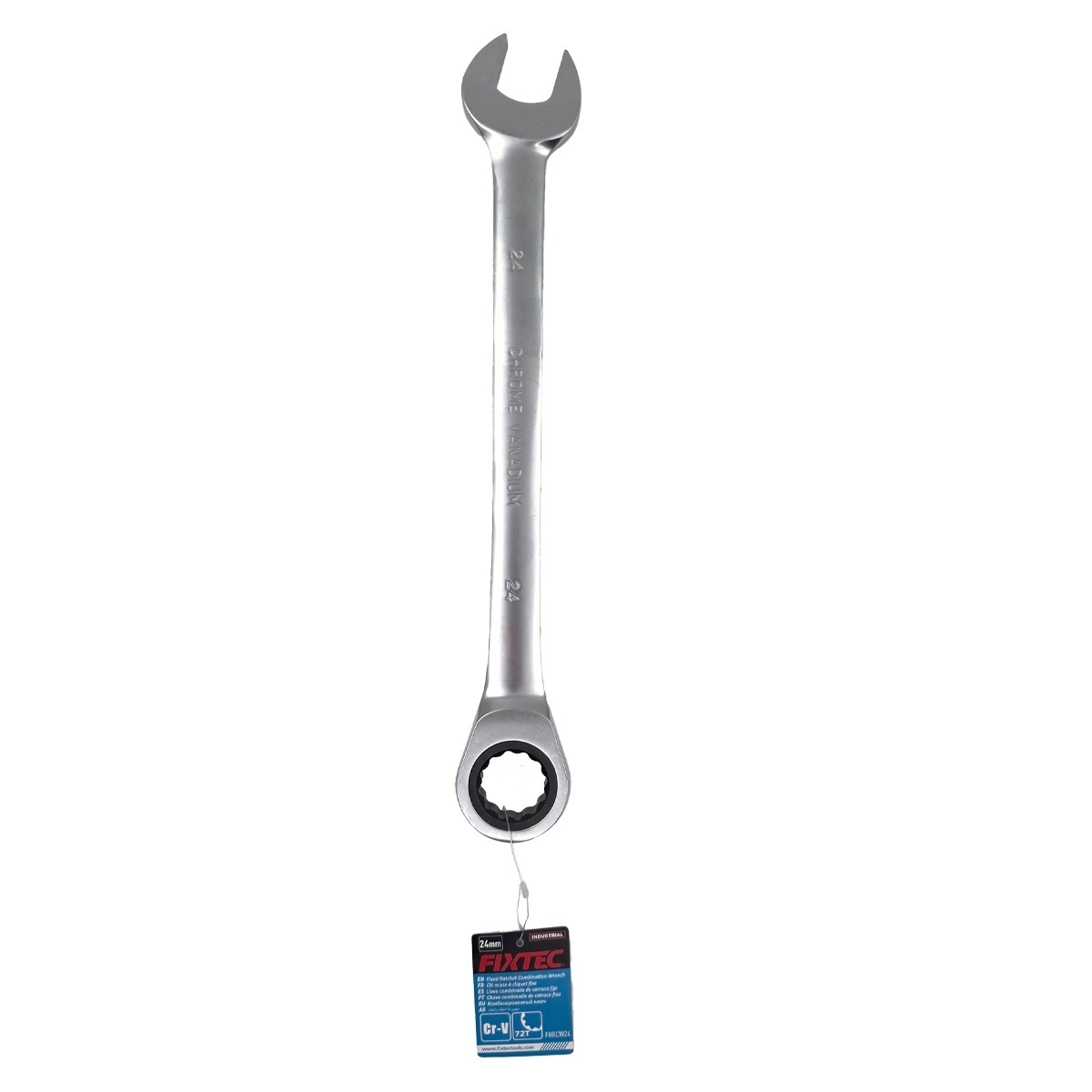 Cheie fixa cu mecanism clichet FIXTEC 24mm, 72 de dinti